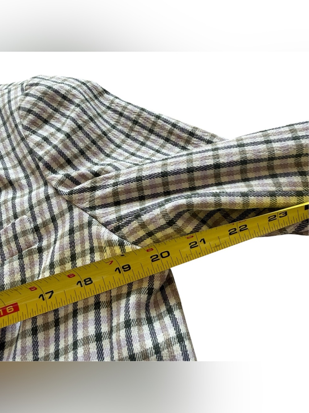 Madewell Dorset Blazer S Albemarle Plaid Neutral Preppy Academia Work Taupe Coat - Picture 9 of 16